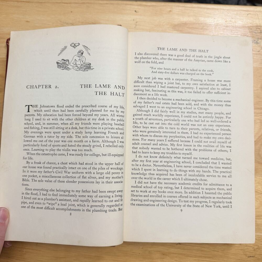 An American Doctors Odyssey By Victor Heiser Vintage 1936 Hardcover 10th Edition - Picture 12 of 16